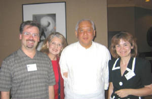 GrandMaster Choa Kok Sui with Michael and Natalie