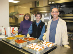 Lunch at St. John's shelter, Philadelphia